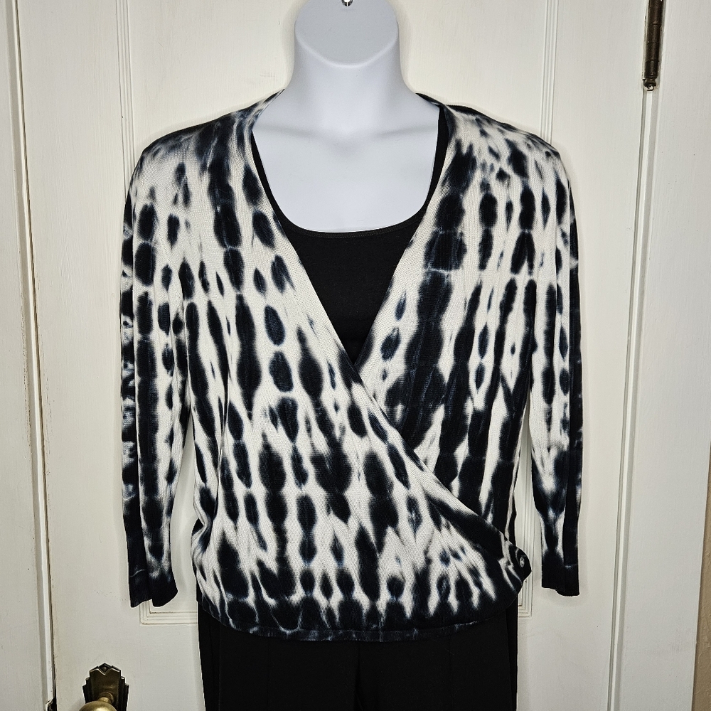 Simply Vera By Vera Wang Surplice Cardigan Sweater - Size XL